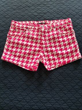 ANDREW CHRISTIAN | pink herringbone shorty short